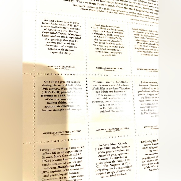 USPS American Art Stamps - Picture 3 of 8